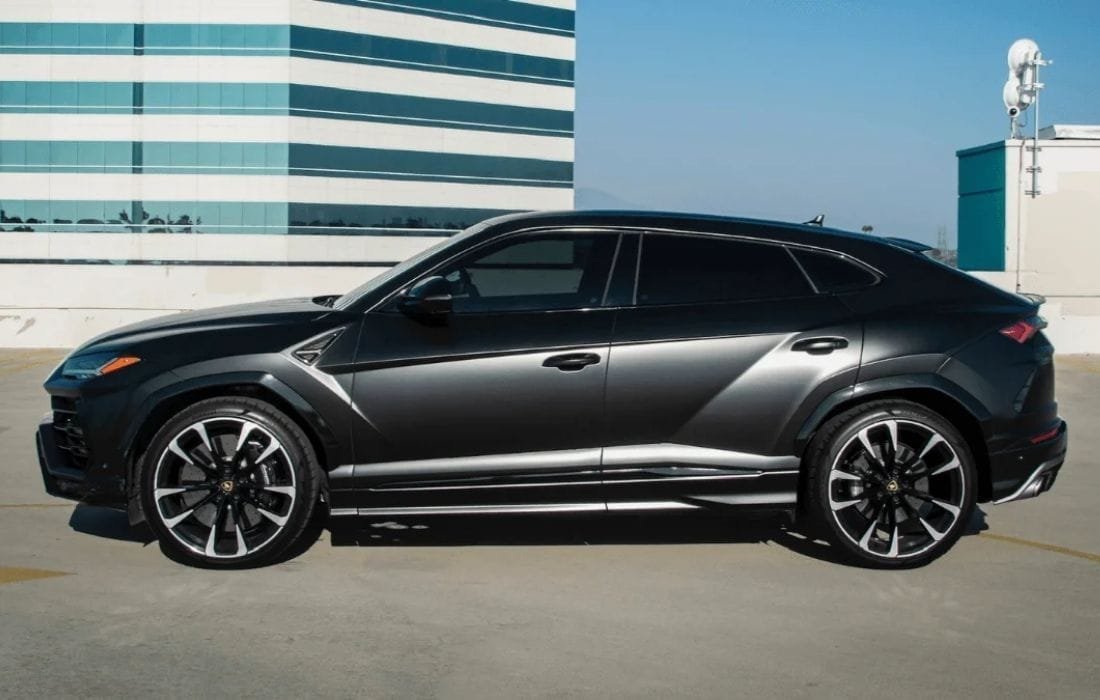 Matte black Lamborghini Urus| Go Crazy Exotics Car Rentals