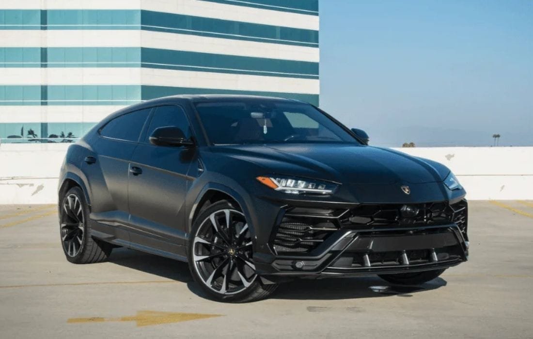 Matte black Lamborghini Urus| Go Crazy Exotics Car Rentals