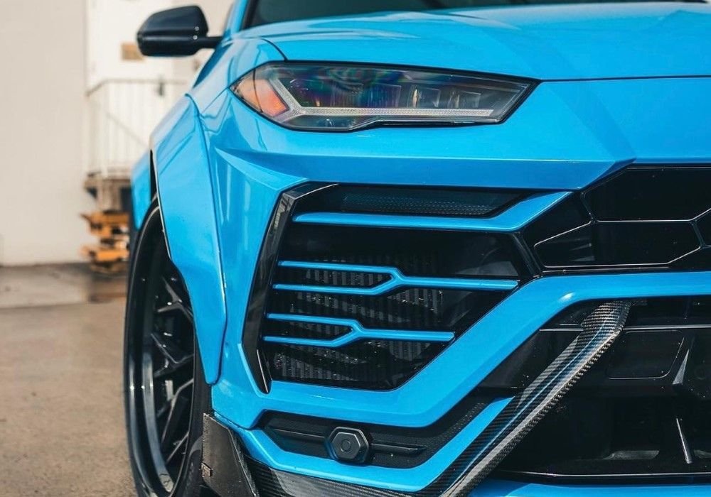 Blue Widebody Urus | Go Crazy Exotics Car Rentals