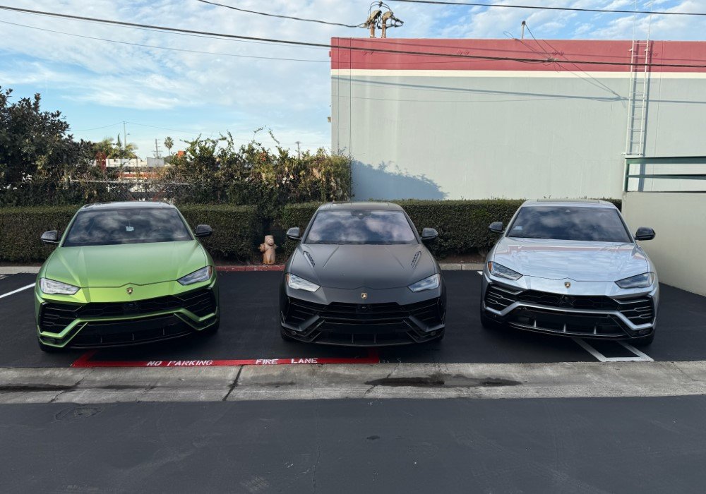 Green Lamborghini Urus | Go Crazy Exotics Car Rentalss