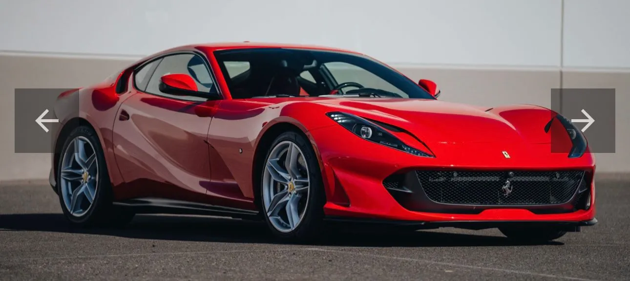 Ferrari 812 Superfast 2019 | Go Crazy Exotics Luxury Car Rentals