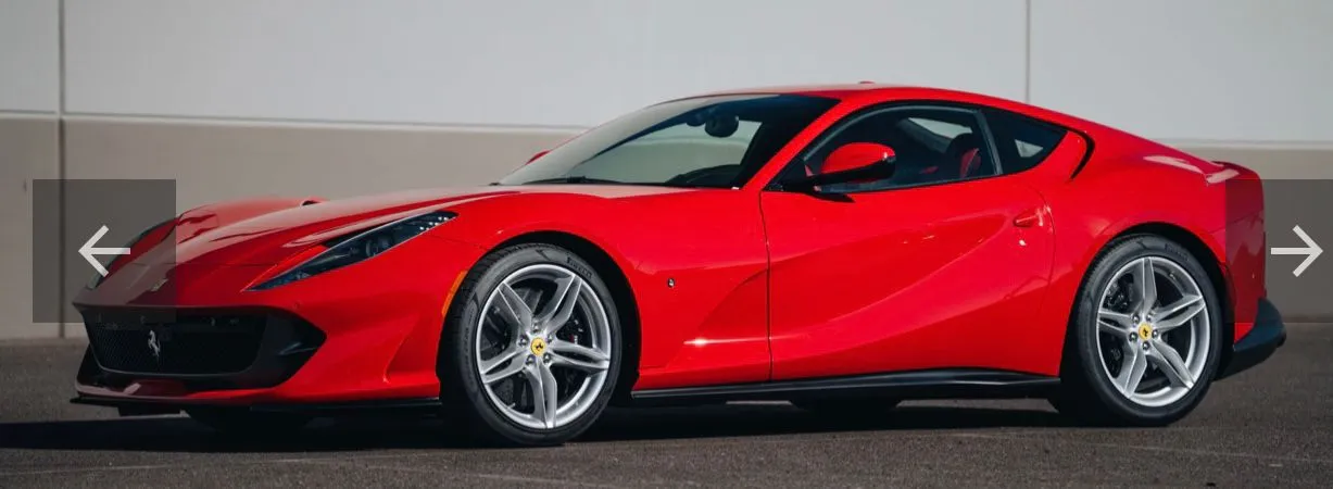 Ferrari 812 Superfast 2019 | Go Crazy Exotics Luxury Car Rentals